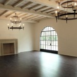 White-Washed Oak Beams