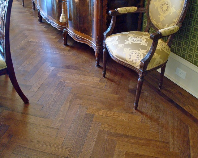 Traditional Herringbone Floor Patterns