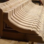 Matching heavy timber brackets & braces