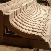 Matching heavy timber brackets & braces