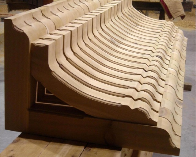 Matching heavy timber brackets & braces