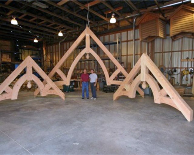 Timber Frame Truss