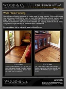 Plank Flooring Brochure