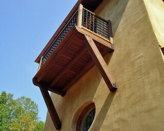 Small Timber Balconies - Atlanta, GA