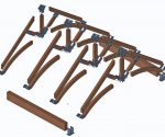 Timber Truss Pavilion CAD