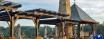 Heavy Timber Pool Pavilion & Trellis-Pergola