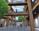 Commercial Heavy Timber Atrium